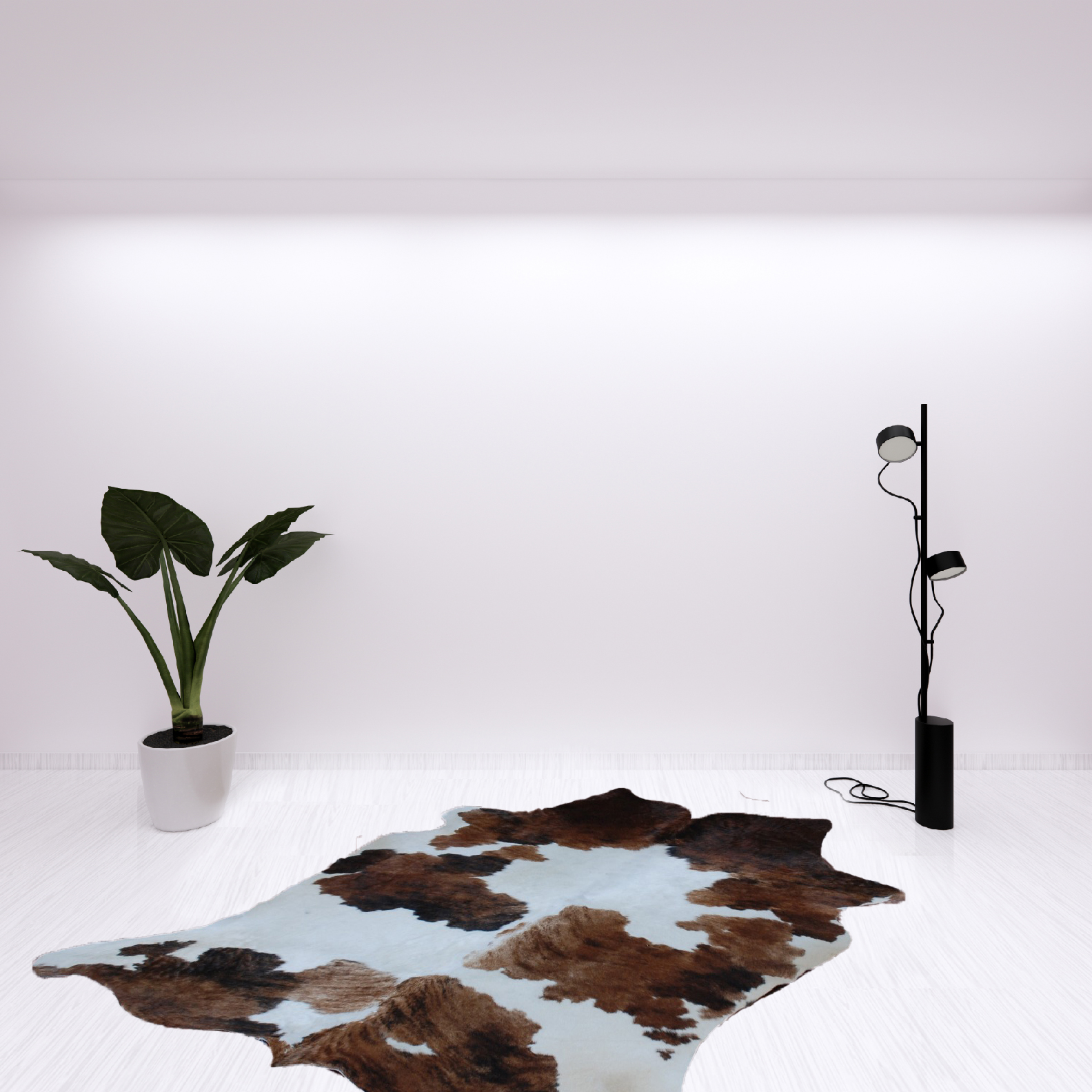 The Different Colours And Patterns Of Cowhide Rugs